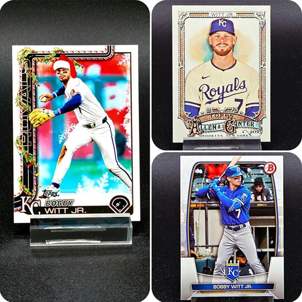 Bobby Witt Jr Holiday SSP Bowman Allen Ginter Kansas City Royals Star